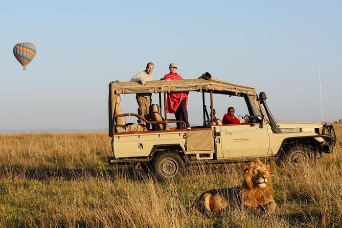 4 Days Masai Mara and Lake Nakuru Budget Safari Meals included - Day 1: First animals in Masai Mara