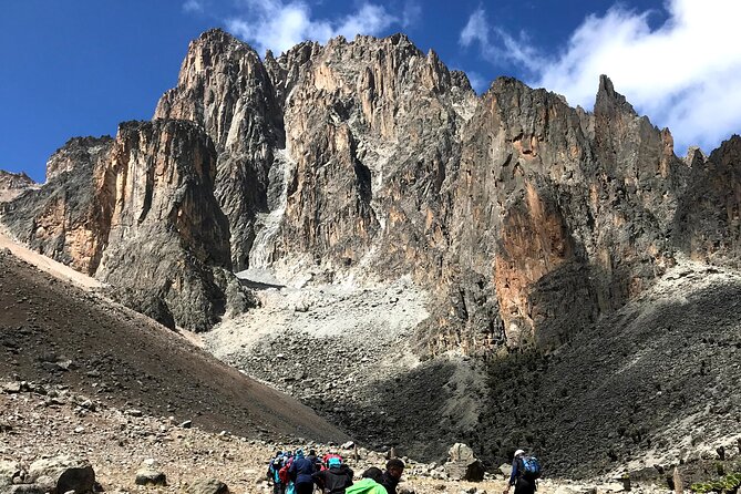 5 Days Mt. Kenya Sirimon route out Chogoria Route with Peak Circuit - Day one: Nairobi to Old Moses Camp at 3,300 meters