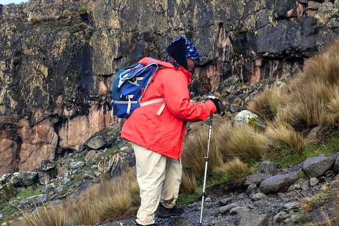 5 Days Mt. Kenya Sirimon route out Chogoria Route with Peak Circuit - Day three: the high Peak Circuit to Austrian Hut