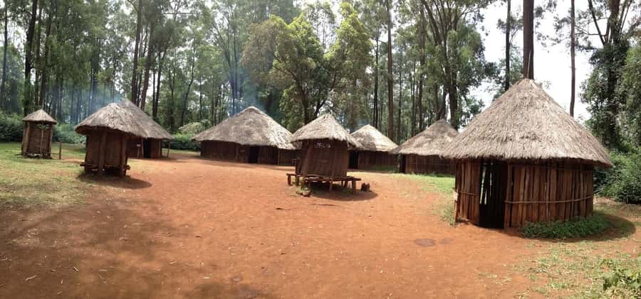 Bomas of Kenya Cultural tour - Leaving Nairobi for the Bomas grounds