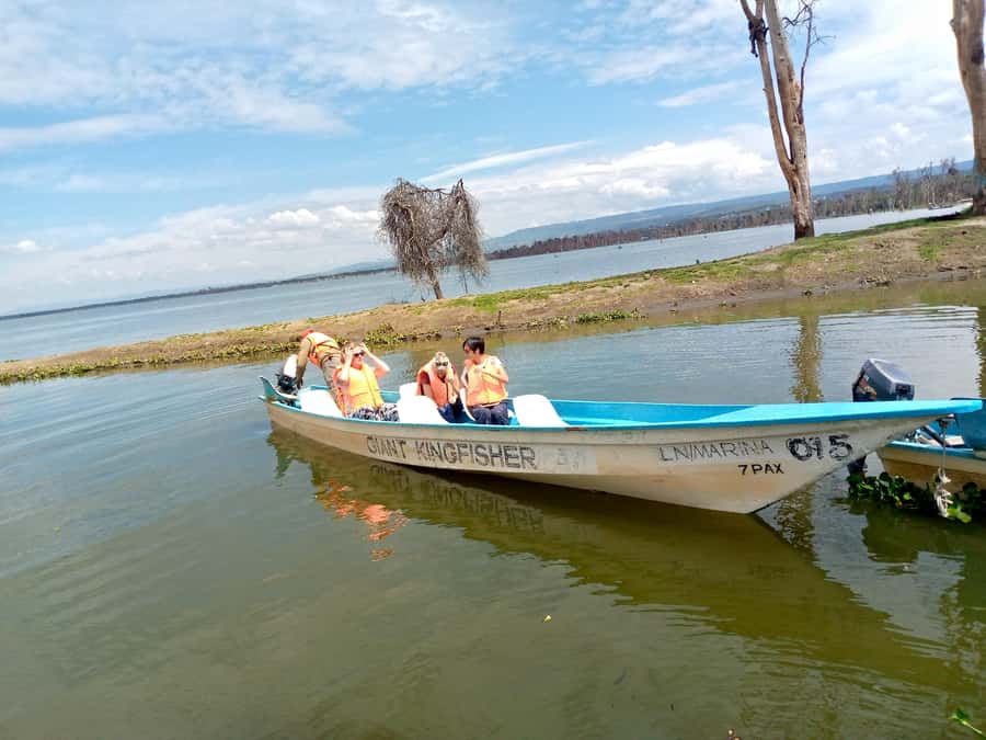 Crescent Island And Boat Ride Day Trip - Crossing Lake Naivasha by boat