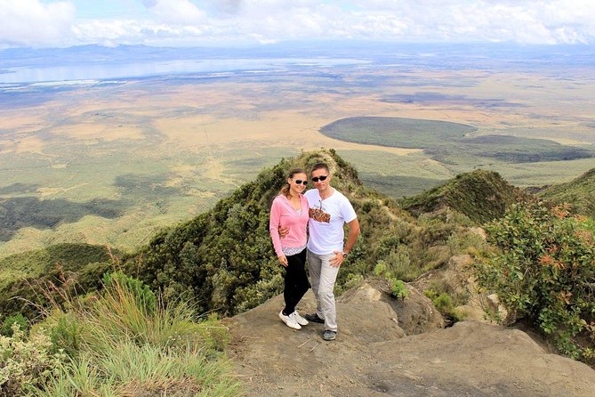 Day Tour To Mount Longonot Park From Nairobi - Looking into the crater and walking the rim
