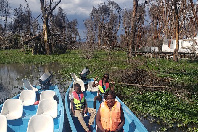 Day trip to Hells Gate National Park with boat ride on Lake Naivasha - The one-hour boat ride on Lake Naivasha