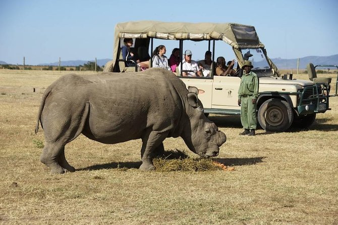Day trip to Ol Pejeta conservancy from Nairobi - Leaving Nairobi for the equator marker