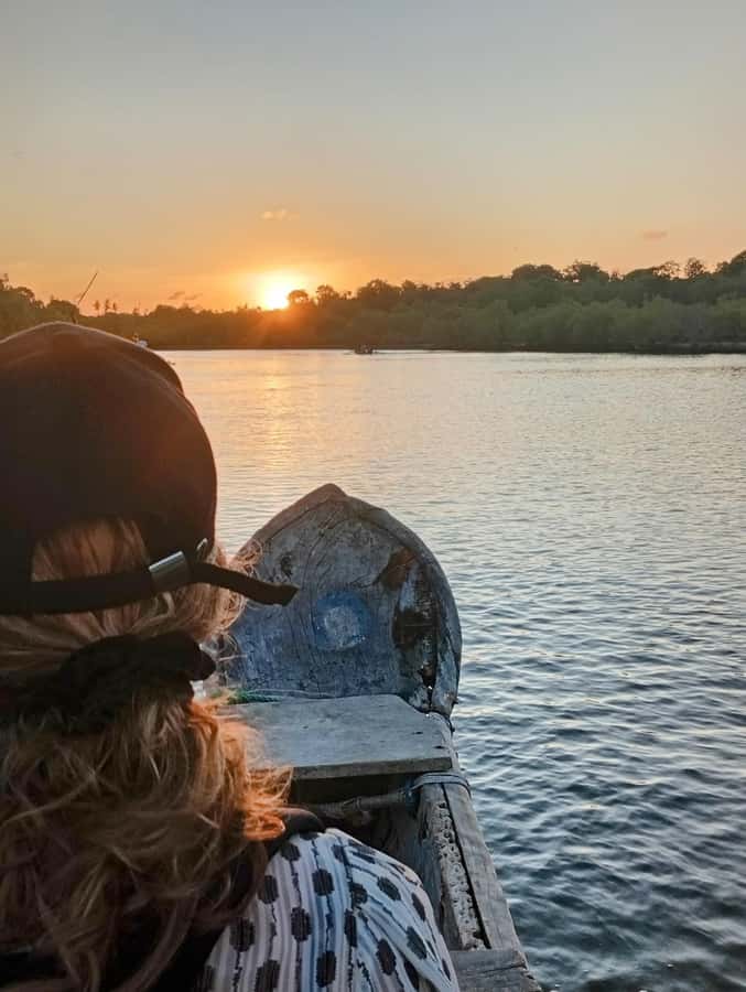 Diani Beach: Kongo River Sunset Experience in a canoe - From Diani Beach To Kongo Mosque