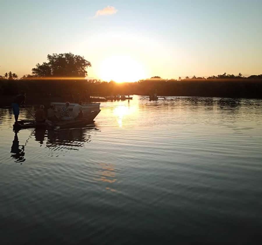 Diani Beach: Kongo River Sunset Experience in a canoe - Following The Kongo River Toward Sunset