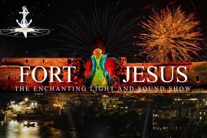 Fort Jesus Sound and Light show Mombasa - Fort Jesus after sunset
