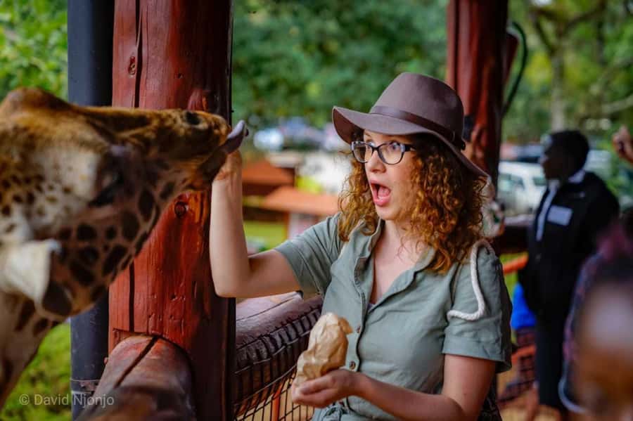 Giraffe, Elephant Orphanage - Kenyan song and dance at Bomas of Kenya