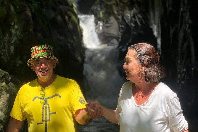 Kilimanjaro Wanderlust Day Hike - Walking through streams and tropical forest
