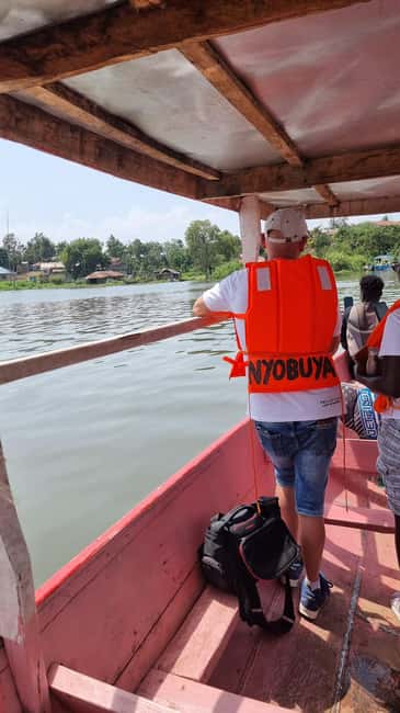 Kisumu Lake Victoria Boat Ride and Hippo Hunt - Watching birds along the Dunga Wetland shore