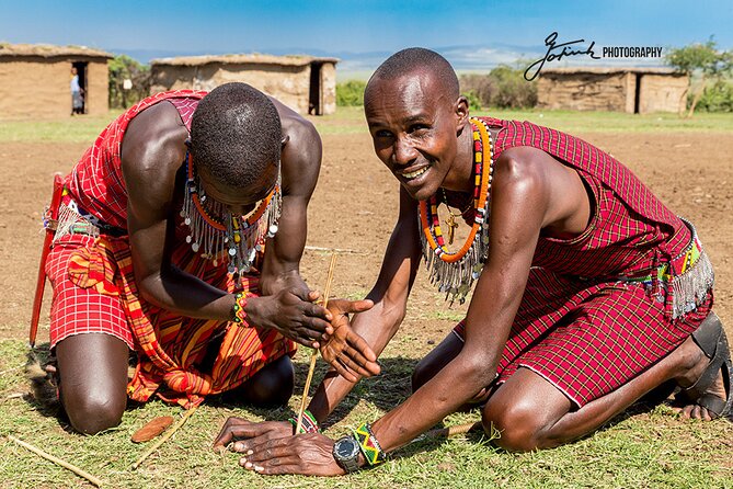 Masai village visit from Nairobi day tour - Arriving at a traditional Maasai homestead