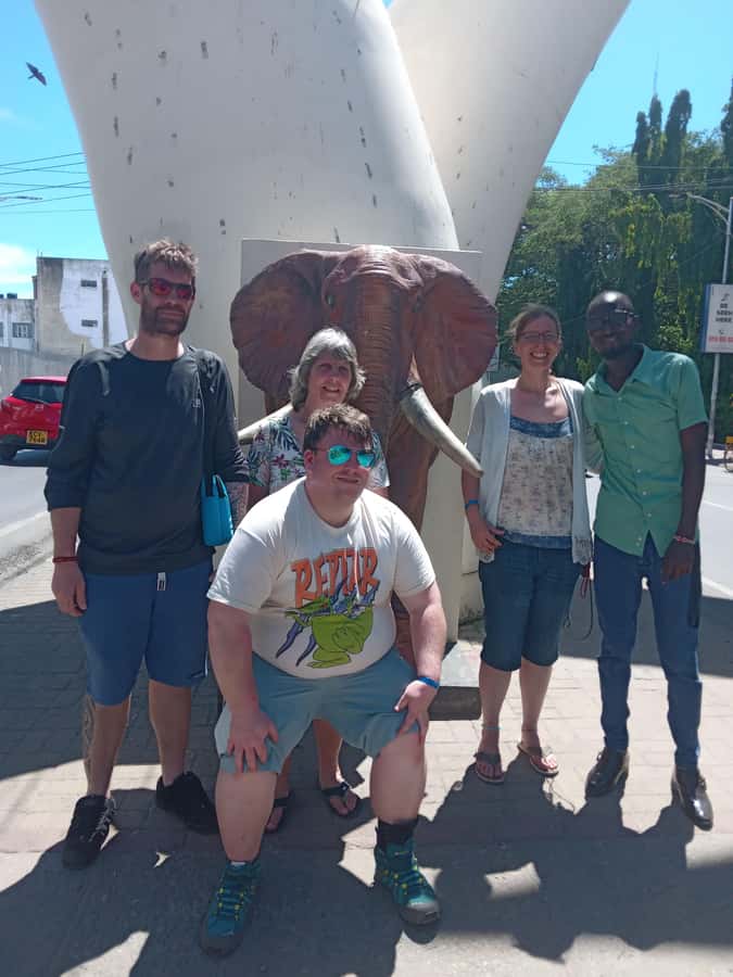 Mombasa City Tour,Fortjesus,Oldtown,Tusks and Spice Market. - Starting inside Fort Jesus