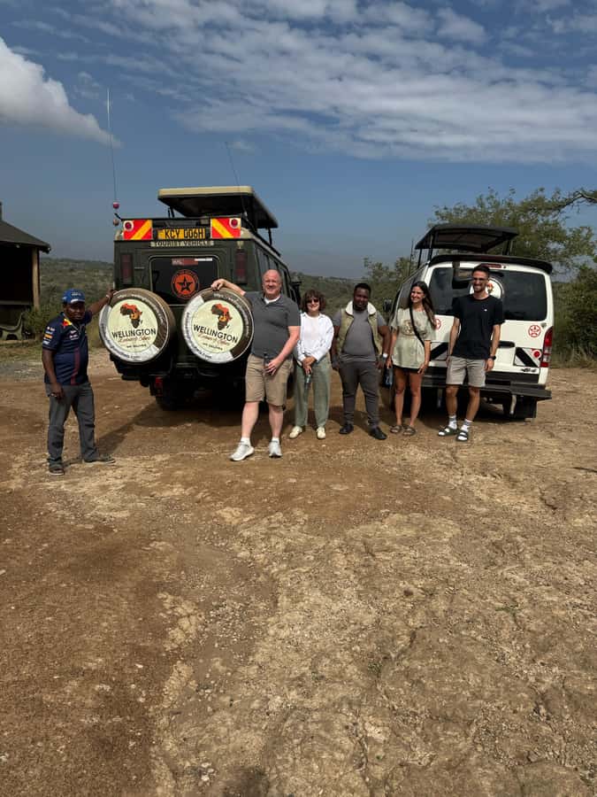 Nairobi National Park 5-hour Guided Game Drive Free Pick up - KOBE TOUGH beads and leather: a one-hour shopping stop
