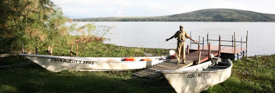 Nairobi to Lake Naivasha Day Tour with Crescent Island - The one-hour boat ride to Crescent Island