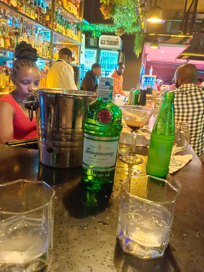 Nairobi Ultimate Bar Crawl - The first bar and the Kenyan beer welcome