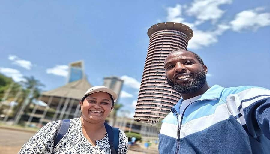 Nairobi Walking Tour, GiraffeCentre & Souvenir Shopping Tour - KICC rooftop views for an extra $5