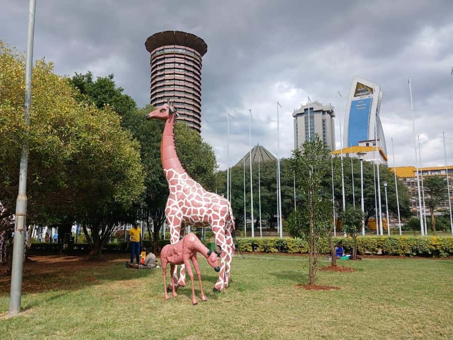 Nairobi Walking Tours, Historic and Modern Highlights - Walking toward KICC and the modern city center