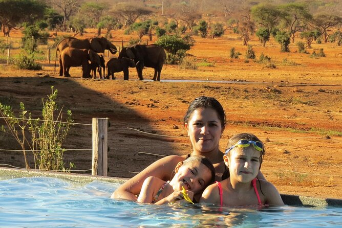 Overnight Safari to Tsavo East National Park from Mombasa/Diani - Lunch and overnight at Voi Wildlife Lodge