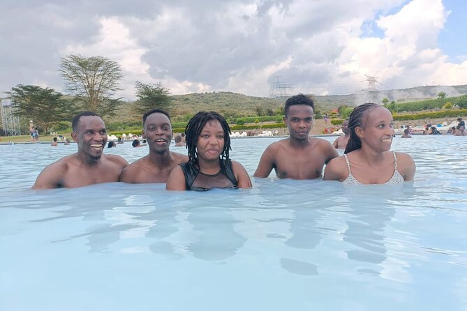 Private Hell's Gate Adventure Tour - Cooling off at Ol Karia Geothermal Spa