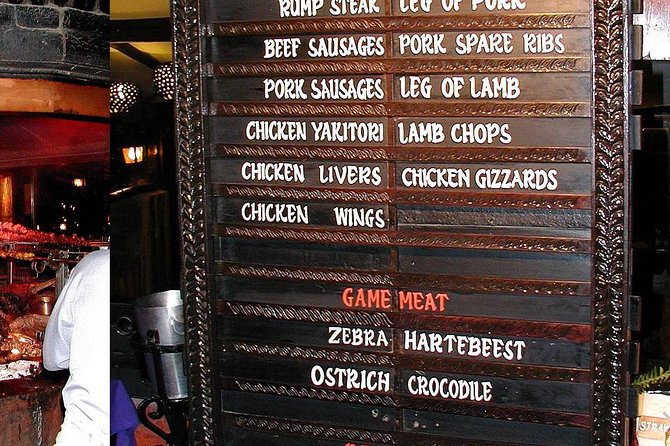 The Carnivore Restaurant Experience in Nairobi: Lunch or Dinner - The garden setting and zebra-inspired dining room