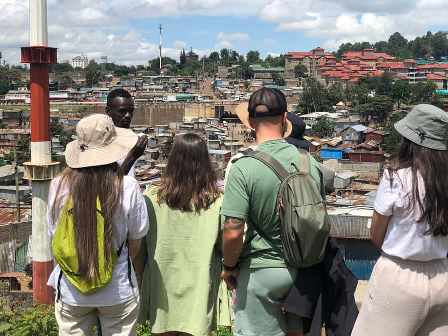 vibrant kibera slum tour - Meeting local residents respectfully