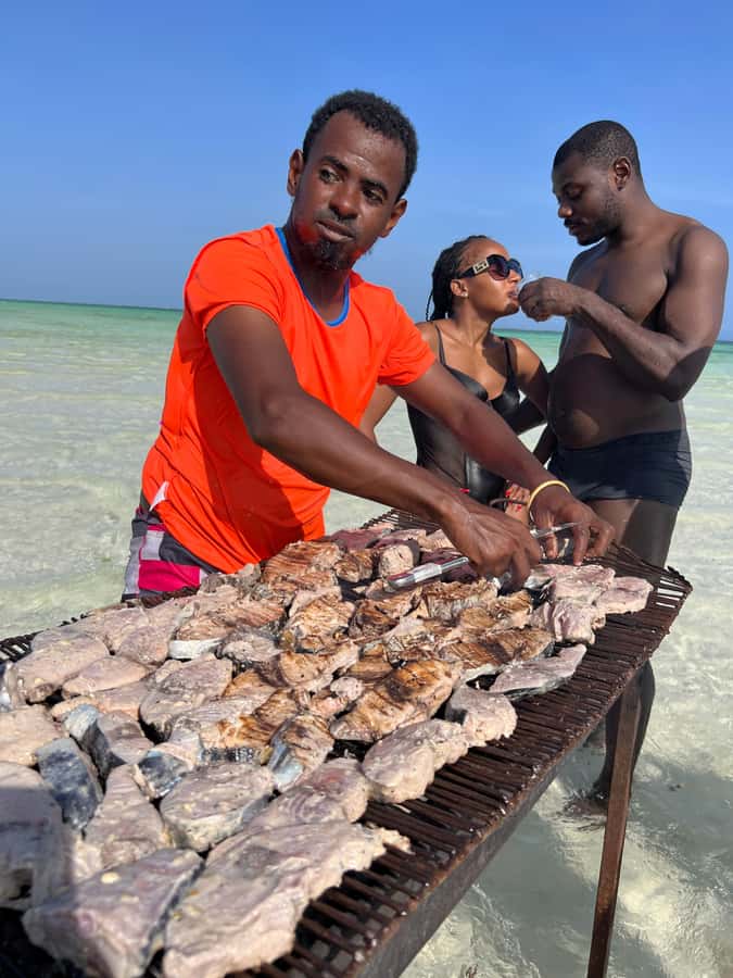 WATAMU: MALINDI: SARDEGNA ISLAND & MALINDI MARINE PARK - What the day is really like